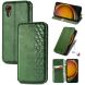 Чехол Deexe Rhombus Wallet для Samsung Galaxy Xcover 7 (G556) - Green (349714G). Фото 4 из 11
