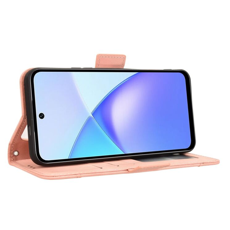 Чохол Deexe Wallet Stand для Infinix Smart 10 Plus - Pink: фото 6 з 14