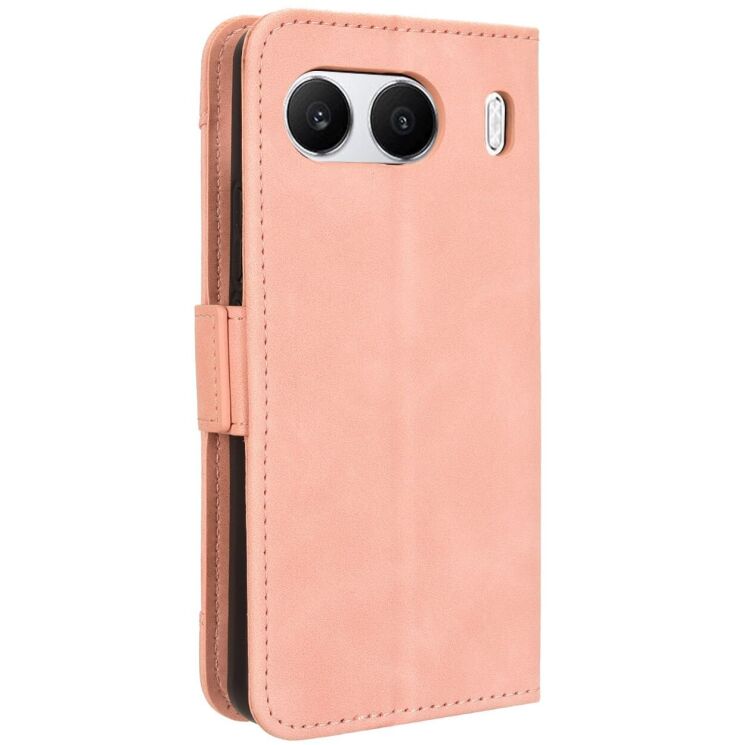 Чохол Deexe Wallet Stand для OnePlus Nord 4 - Pink: фото 7 з 7