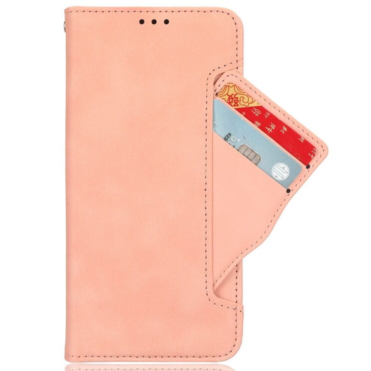 Чохол Deexe Wallet Stand для OnePlus Nord 4 - Pink: фото 2 з 7