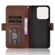 Чехол Deexe Wallet Stand для Realme C63 / C61 / Note 60x - Brown (359732Z). Фото 5 из 7