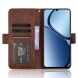 Чехол Deexe Wallet Stand для Realme C63 / C61 / Note 60x - Brown (359732Z). Фото 2 из 7