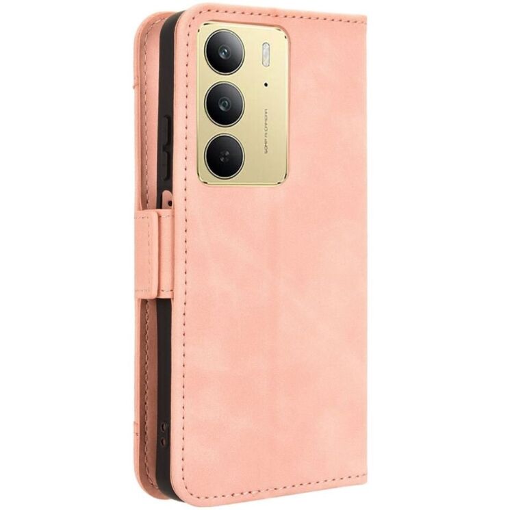 Чехол Deexe Wallet Stand для Realme C75 - Pink: фото 7 из 7