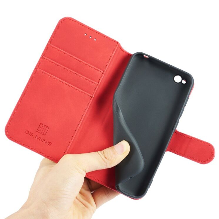 Чохол DG.MING Retro Style для Xiaomi Redmi Go - Red: фото 5 з 5