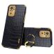 Чехол для Deexe Crocodile Case для Xiaomi Redmi Note 10 / Note 10s / Poco M5s - Black (278593B). Фото 1 из 9