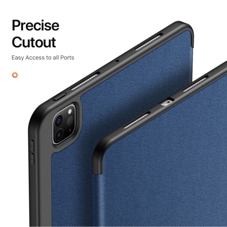 Чехол DUX DUCIS Domo Series для Apple iPad Pro 11 (2024) - Black: фото 7 из 12