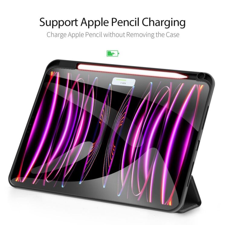 Чехол DUX DUCIS Domo Series для Apple iPad Pro 11 (2024) - Black: фото 3 из 12