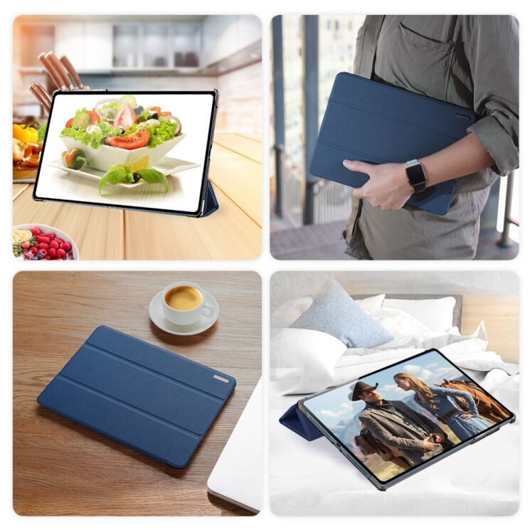 Чехол DUX DUCIS Domo Series для Lenovo Yoga Tab Plus - Black: фото 8 из 10