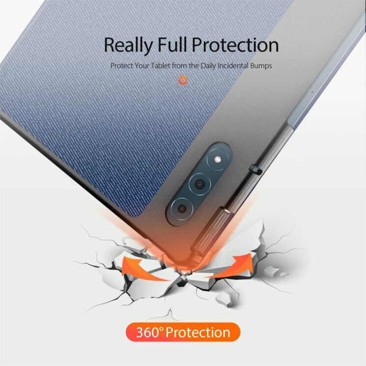 Чехол DUX DUCIS Domo Series для Lenovo Yoga Tab Plus - Black: фото 9 из 10