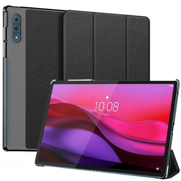 Чехол DUX DUCIS Domo Series для Lenovo Yoga Tab Plus - Black: фото 1 из 10