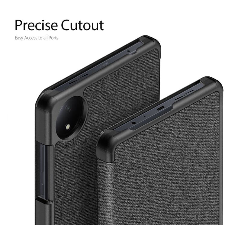 Чехол DUX DUCIS Domo Series для Xiaomi Redmi Pad SE 8.7 - Black: фото 3 из 8