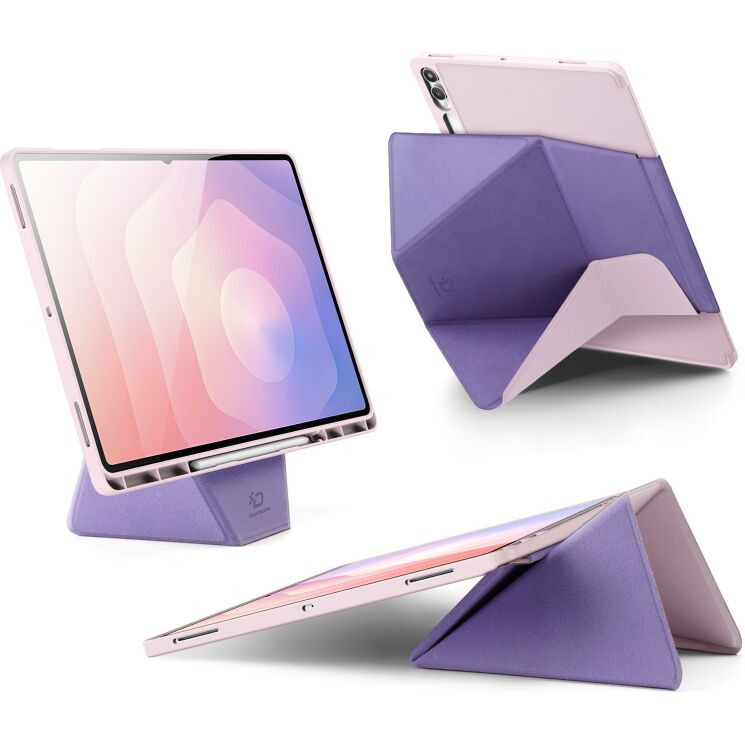 Чехол Dux Ducis Vers Series для Samsung Galaxy Tab S12 Ultra / S11 Ultra (X930/X936) - Pink (435703P) Чехол Dux Ducis Vers Series для Samsung Galaxy Tab S12 Ultra / S11 Ultra (X930/X936) - Pink: фото 2 из 12
