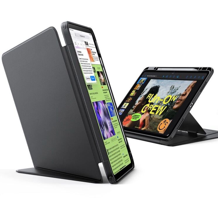 Чехол ESR Flip Magnetic Case with Pencil Holder для Apple iPad Air 13 M3/M2 (2025/2024) 4894240267219 - Black: фото 1 из 10