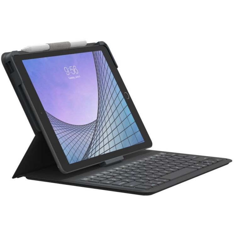 Чехол-клавиатура ZAGG Messenger Folio 2 для Apple iPad 10.2 7/8/9 Gen (2019/2020/2021) / iPad Air 3 10.5 (2019) 103006575 - Black: фото 1 из 11