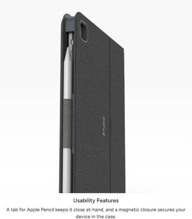 Чехол-клавиатура ZAGG Messenger Folio 2 для Apple iPad 10.2 7/8/9 Gen (2019/2020/2021) / iPad Air 3 10.5 (2019) 103006575 - Black: фото 11 из 11