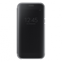 Чехол-книжка Clear View Cover для Samsung Galaxy A5 2017 (A520) EF-ZA520CBEGRU - Black: фото 1 из 7