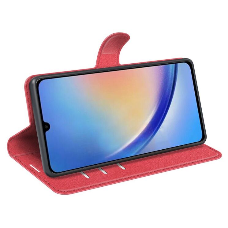 Чохол-книжка Deexe Book Type для Samsung Galaxy A34 (A346) - Red: фото 3 з 8