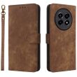 Чехол-книжка Deexe Delta Book для Realme 13 Plus - Brown (366602Z)