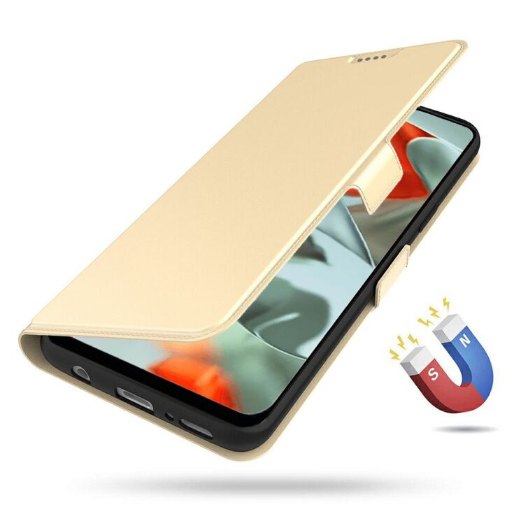 Чехол-книжка Deexe Faro Wallet для Google Pixel 10a - Black: фото 5 из 7