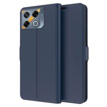 Чехол-книжка Deexe Faro Wallet для Infinix GT 20 Pro - Blue: фото 1 из 7