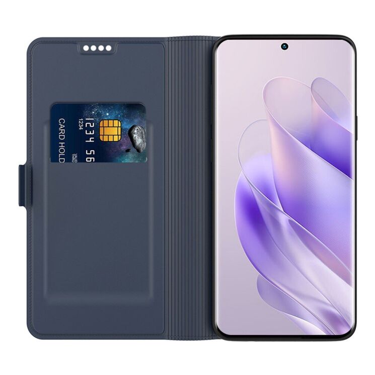 Чехол-книжка Deexe Faro Wallet для Infinix GT 20 Pro - Blue: фото 2 из 7