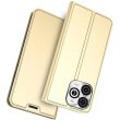 Чехол-книжка Deexe Faro Wallet для Infinix Smart 8 - Gold (344127F)