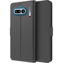 Чехол-книжка Deexe Faro Wallet для Nothing Phone (4a) - Black: фото 1 из 7