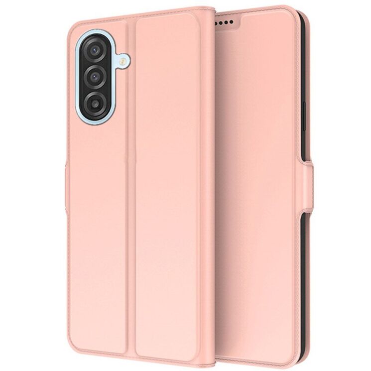 Чехол-книжка Deexe Faro Wallet для Samsung Galaxy A37 (A376) - Rose Gold: фото 1 из 7