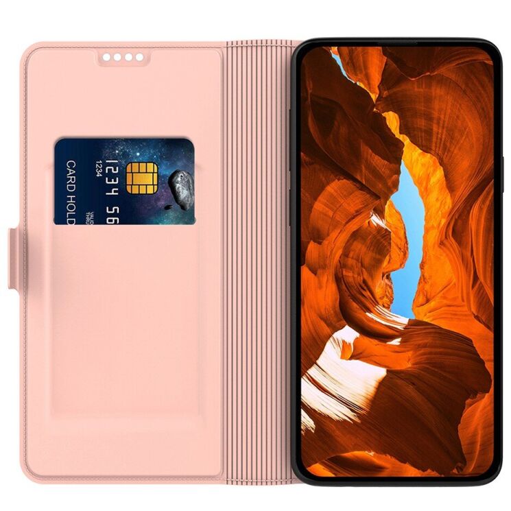 Чехол-книжка Deexe Faro Wallet для Samsung Galaxy A37 (A376) - Rose Gold: фото 2 из 7