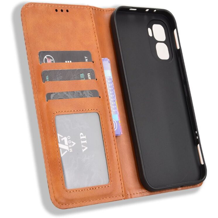 Чехол-книжка Deexe Retro Style для Infinix GT 50 Pro - Brown (422402Z) Чехол-книжка Deexe Retro Style для Infinix GT 50 Pro - Brown: фото 5 из 19