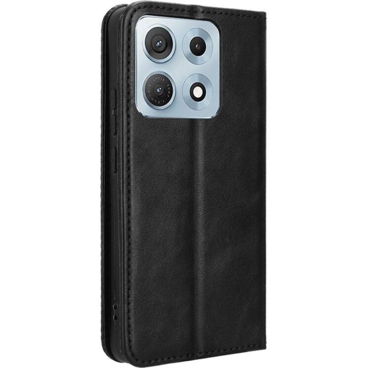 Чехол-книжка Deexe Retro Style для Motorola Edge 70 Max - Black (435506B) Чехол-книжка Deexe Retro Style для Motorola Edge 70 Max - Black: фото 8 из 18