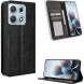 Чехол-книжка Deexe Retro Style для Motorola Edge 70 Max - Black (435506B). Фото 2 из 18