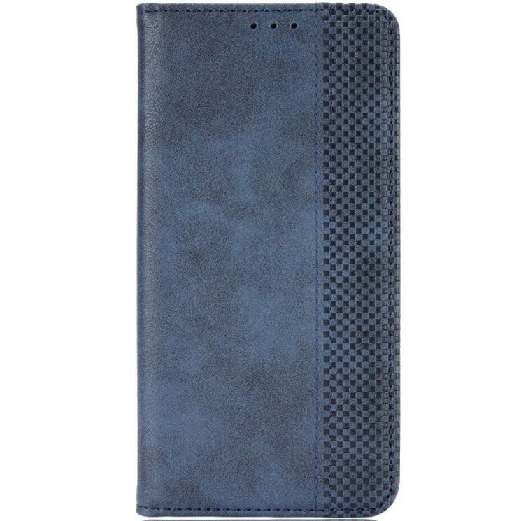 Чехол-книжка Deexe Retro Style для OPPO Reno 16 / 16 Pro - Blue: фото 4 из 18