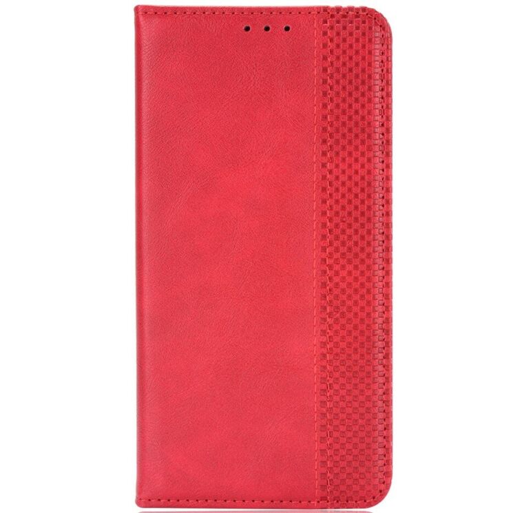 Чехол-книжка Deexe Retro Style для Xiaomi Redmi Note 15 Pro - Red: фото 4 из 19
