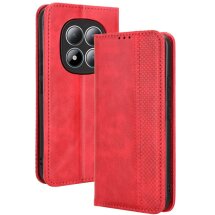 Чехол-книжка Deexe Retro Style для Xiaomi Redmi Note 15 Pro - Red: фото 1 из 19