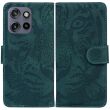 Чехол-книжка Deexe Tiger для Motorola Edge 50 Neo - Green (367137G)