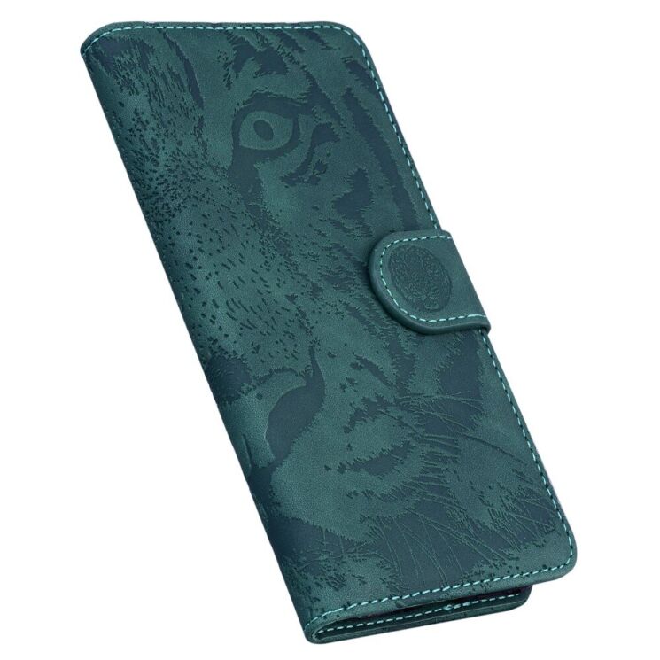 Чехол-книжка Deexe Tiger для Motorola Edge 50 Neo - Green: фото 4 из 7