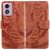 Чехол-книжка Deexe Tiger для Motorola Moto E14 / G04s - Brown: фото 1 из 7