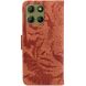 Чохол-книжка Deexe Tiger для Motorola Moto G15 - Brown (372626Z). Фото 6 з 7