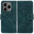 Чехол-книжка Deexe Tiger для TECNO Spark 20 Pro - Green (345420G)