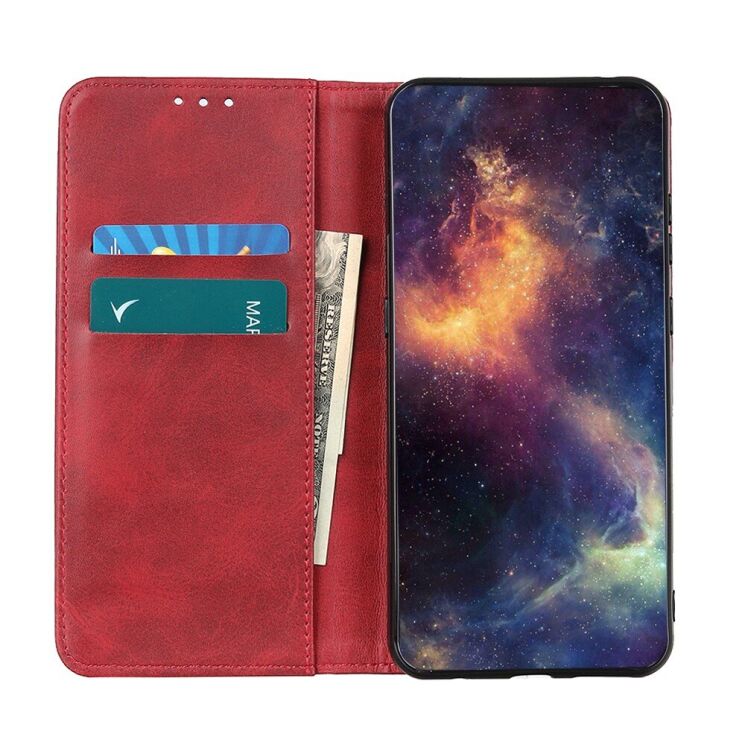 Чехол-книжка Deexe Wallet Case для Nokia C10 / C20 - Red: фото 5 из 10