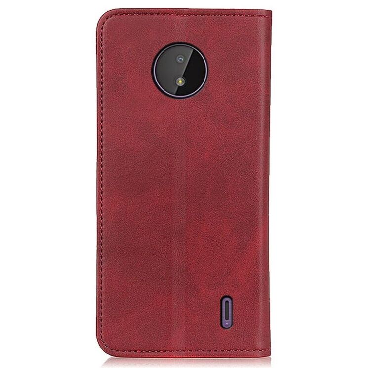Чехол-книжка Deexe Wallet Case для Nokia C10 / C20 - Red: фото 4 из 10
