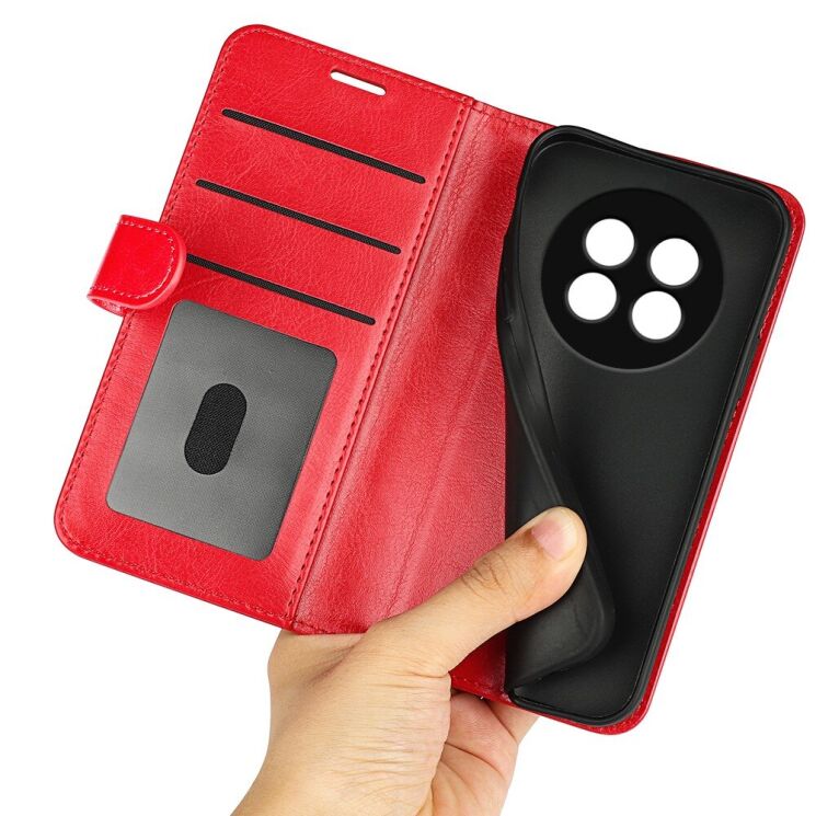 Чехол-книжка Deexe Wallet Style для Realme 13 Pro / 13 Pro Plus - Brown: фото 6 из 6