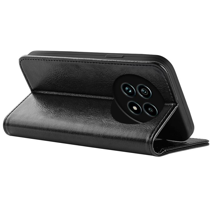 Чехол-книжка Deexe Wallet Style для Realme 13 Pro / 13 Pro Plus - Black: фото 4 из 7