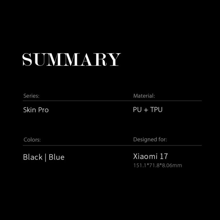 Чехол-книжка DUX DUCIS Skin Pro для Xiaomi 17 - Black (390629B) Чехол-книжка DUX DUCIS Skin Pro для Xiaomi 17 - Black: фото 13 из 13