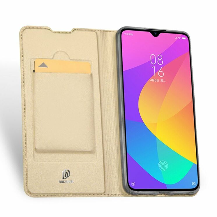 Чехол-книжка DUX DUCIS Skin Pro для Xiaomi Mi CC9 / Mi 9 Lite - Gold: фото 3 из 19