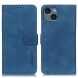 Чехол-книжка KHAZNEH Retro Wallet для Apple iPhone 15 - Blue (371519L). Фото 1 из 9