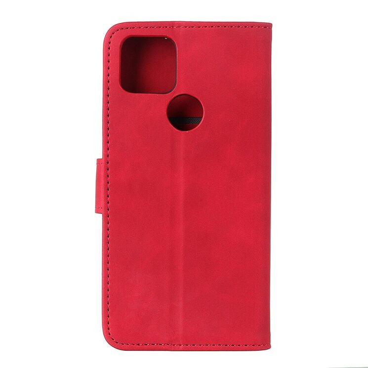 Чехол-книжка с застежкой KHAZNEH Retro Wallet для Google Pixel 4a 5G - Red: фото 2 из 11
