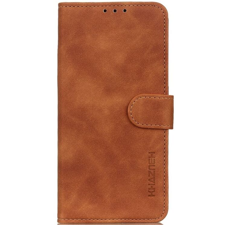Чехол-книжка KHAZNEH Retro Wallet для Google Pixel 8A - Brown: фото 4 из 8