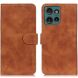 Чехол-книжка KHAZNEH Retro Wallet для Motorola Edge 50 Neo - Brown (367102Z). Фото 1 из 8